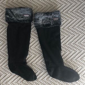 Hunter boots fur inserts